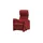Hukla Relaxsessel Pierre Flachgewebe 75 x 108 x 87 cm Rot elektrisch