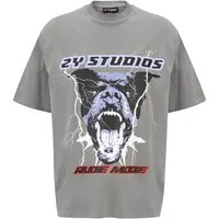 2y studios Rottweiler Oversize Tee - grau, - S