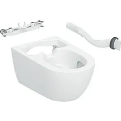 Geberit WC-Keramik für AquaClean Alba 245823011 weiß, Ersatzkeramik, ohne Technik
