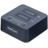 Startech StarTech.com 1:1 M.2 NVMe Kopierstation, 90GB/m Unabhängiger PCIe SSD Duplicator/Clone Station, USB-C 20Gbps Dual-Bay Dock
