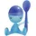 Alessi CICO Salzstreuer 23 cm Blau