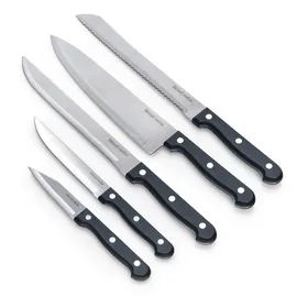 Zeller Messerhalter-Set 6-tlg. schwarz
