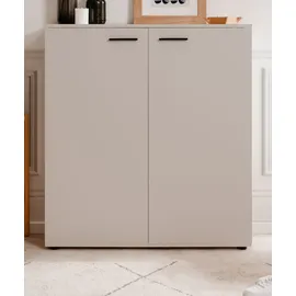 furn.design Logu 100 x 110 x 34 cm beige / beige matt