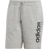 adidas Herren Shorts All SZN Fleece Graphic, MGREYH, S