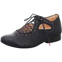 THINK! Damen GUAD2 chromfrei gegerbte nachhaltige Halbschuhe, Navy 8010