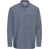 CAMEL ACTIVE Freizeithemd, regular fit Langarm, Button-Down-Kragen, für Herren, 47 NIGHT BLUE, L,