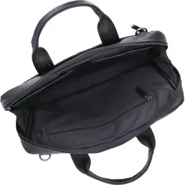 The Skandinavian Brand Businesstasche Umhängetasche Leder Black