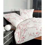 JANINE Davos Blumen Rosa 155 x 220 cm + 80 x 80 cm