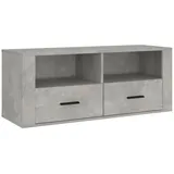 vidaXL TV-Schrank Betongrau 100x35x40 cm Holzwerkstoff Modell 3