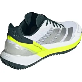adidas Defiant Speed 2 Clay Tenis Shoes, FTWR White/Aurora ivy/FTWR White, 40 2/3