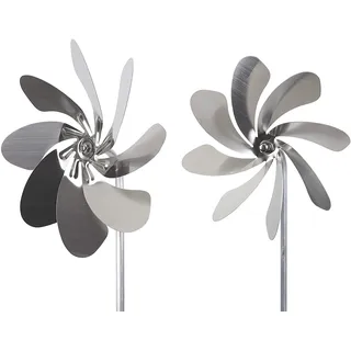 A1040 - SKARAT Windrad-Set aus Edelstahl: Speedy20 (20cm Rotor) und Speedy28 (28cm Rotor) - Made in Germany
