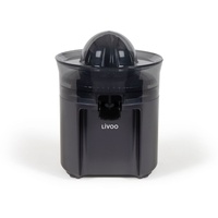 LIVOO Zitruspresse Saftpresse elektrisch 100 ml mit Ausgießer DOD194 schwarz