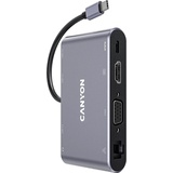 Canyon DS-14 USB 3.2 Gen 1 (3.1 Gen 1) Type-C Grau