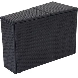 MCW Polyrattan Lounge-Set Luxus XXL anthrazit/grau