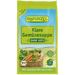 Rapunzel Klare Gemüsesuppe  ohne Hefe bio 500g