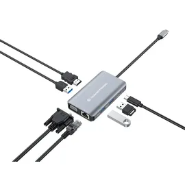 Conceptronic DONN21G 7-in-1 USB 3.2 Gen 1 Dockingstation
