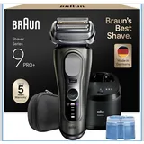 Braun Series 9 PRO+ Rasierer Herren Elektrisch, 5+1 Ultradünne Klingen, Elektror