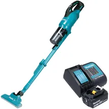 Makita DCL286FSM Akku Staubsauger Blau inkl. 1 x 4,0 Ah Akku + Ladegerät