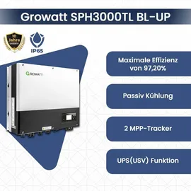 epp solar Epp 6000W Solaranlage komplettset mit Speicher 3000W Wechselrichter Stromwächter