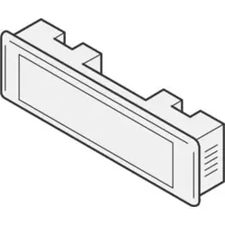 Renz Metallwaren. Kombitaster LIRA 75x22 grau 97-9-85110 gr