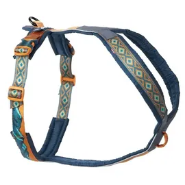 Non-Stop Dogwear Line Harness 5.0 Halsband Petrol/Grün 5
