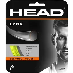 HEAD Tennis-Saite Lynx 1,25mm Set, Neongelb, ONE SIZE