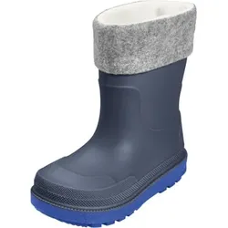 Playshoes Regenstiefel mit Futter marine, 28