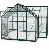 Vitavia Sirius Alu grün ESG 3 mm 13 m2 inkl. Fundament