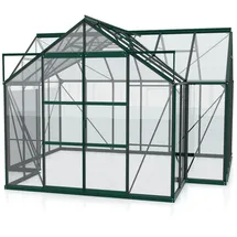 Vitavia Sirius Alu grün ESG 3 mm 13 m2 inkl. Fundament