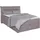 Home Affaire Boxbett HOME AFFAIRE "Kederleicht", grau, B:175cm L:213cm, Komplettbetten, Boxspringbett, inklusive Bettkasten & Topper, in 4 Breiten und 2 Härtegraden