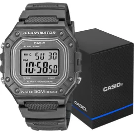 Casio Digitaluhr W-218H-8AVEF Casio Collection Armbanduhr digital - Grau