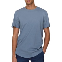 ONLY and SONS ONSMatt Longy Tee T-Shirt blau