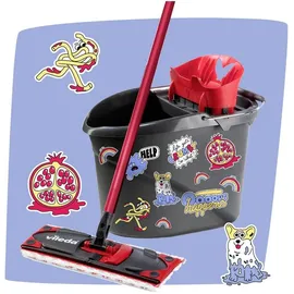 Vileda Bodenwischer ULTRAMAX MY STYLE Box Anthrazit/Rot 1 St.