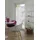 GARDINIA Plissee Bella 70 x 130 cm Blätter/weiß