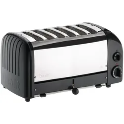 Dualit Toaster 60145 Schwarz 6 Schlitze