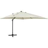 vidaXL Ampelschirm mit LED-Beleuchtung 300 cm