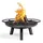 Cook King Feuerschale PORTO Ø 70 cm Schwarz