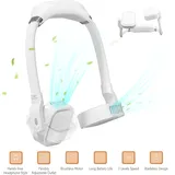Rotorblattloser Nackenventilator, 360°-drehung, 180°-luftauslass, 3 Geschwindigkeitsstufen (tragbar)