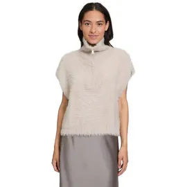 Cartoon Strickpullunder mit Reißverschluss Beige | 44