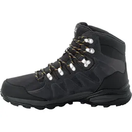 Jack Wolfskin Refugio Texapore Mid Herren phantom/burly yellow xt 47,5