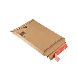 ColomPac Versandtaschen Wellpappe 235x340x35 mm (A4+), braun