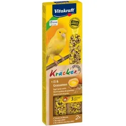 Vitakraft Kanarienvogel Kräcker 4x2er Ei-Grassamen