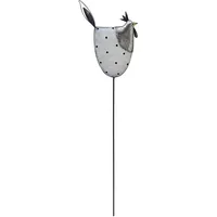 AM Design Dekofigur Osterdeko "Huhn", Gartenstecker aus Metall schwarz