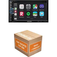 JUST SOUND best choice for caraudio Autoradio Einbaupaket Alpine