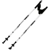 Best Sporting Nordic Walking Stöcke aus Aluminium, stufenlos verstellbar 84 bis 140 cm