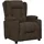 vidaXL Relaxsessel Dunkelbraun Polyester 0 x 0 x 0 cm Braun