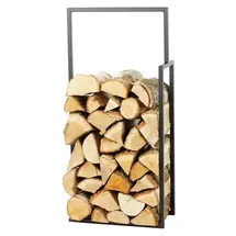 Magnus Kaminholzregal R135B Stahl 50 x 20 x 120 cm Schwarz