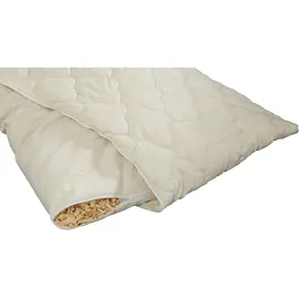 IRISETTE Dinkelkissen 40 x 80 cm Weiß