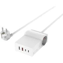 4smarts - USB-C/A Steckdosenleiste GaN 65W - Weiß