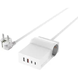 4smarts - USB-C/A Steckdosenleiste GaN 65W - Weiß